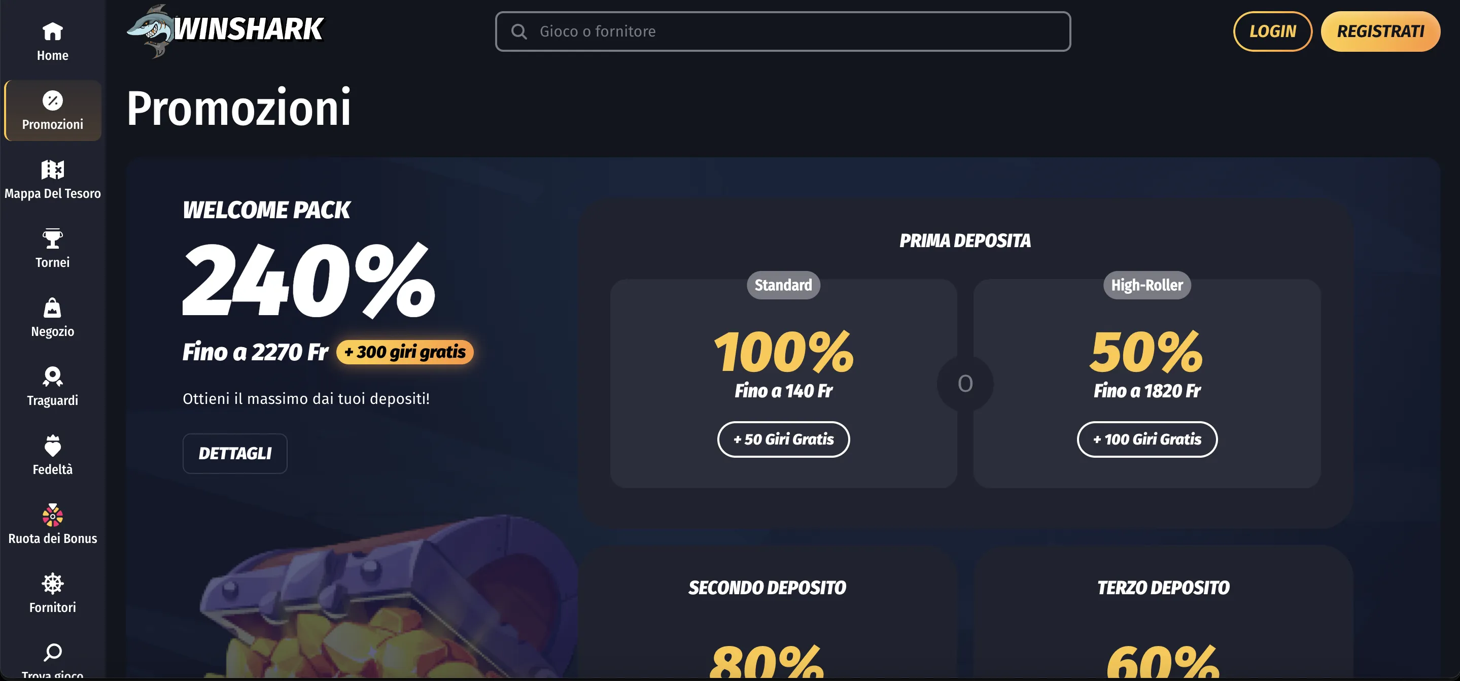 Le altre promozioni disponibili